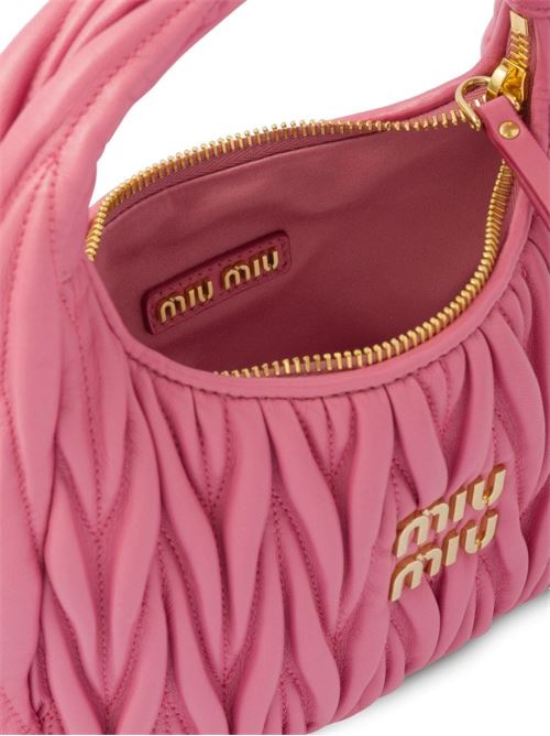 mini Wander matelassé shoulder bag Miu Miu | 5BC125V-OOYN88F0638